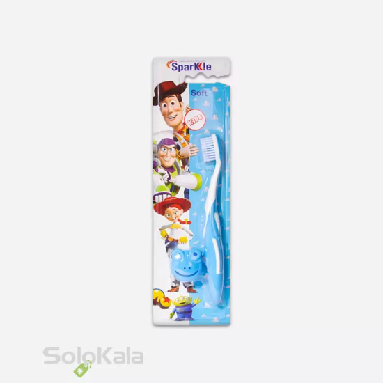 مسواک کودک اسپارکل مدل S14 با برس نرم - آبی