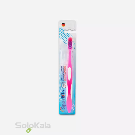 مسواک اسپارکل مدل S9 برس نرم - صورتی