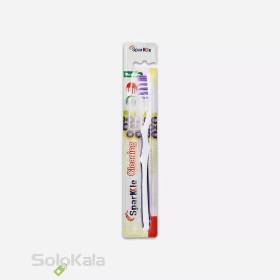 مسواک اسپارکل مدل S9 برس متوسط - بنفش