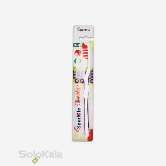مسواک اسپارکل مدل S9 برس متوسط - قرمز
