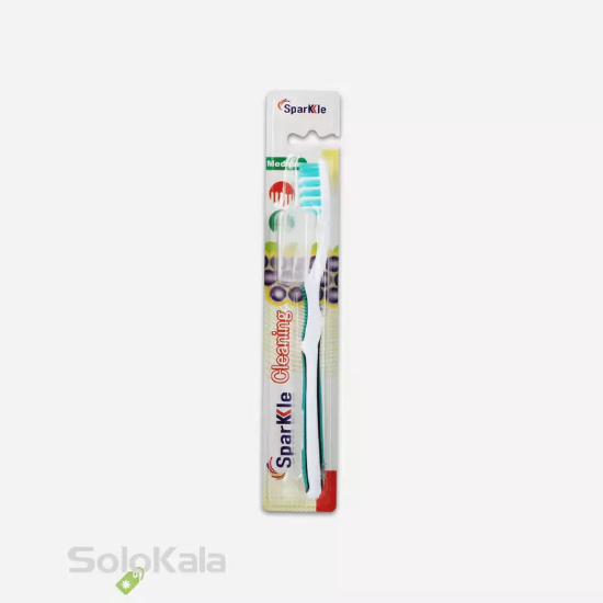 مسواک اسپارکل مدل S9 برس متوسط - سبز