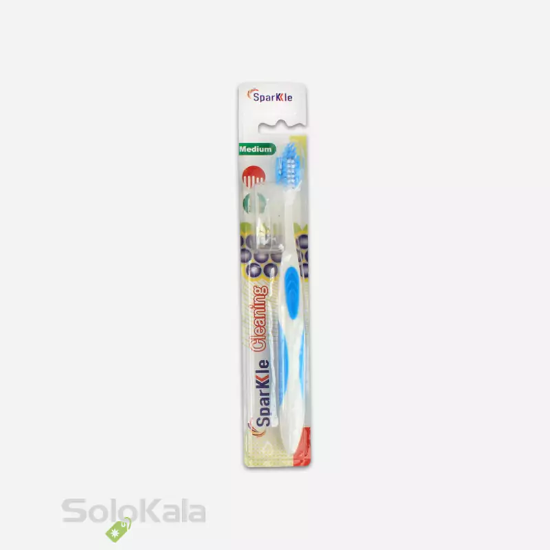 مسواک اسپارکل مدل S9 برس متوسط - آبی