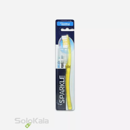 مسواک اسپارکل مدل S4 با برس متوسط - زرد