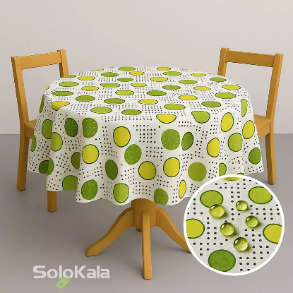 رومیزی آشپزخانه اوزکندیم سایز گرد مدل oz13101 - طراحی هوش مصنوعی