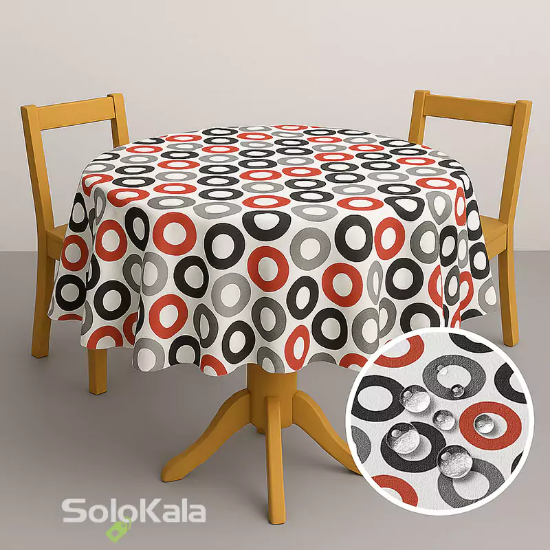 رومیزی آشپزخانه اوزکندیم سایز گرد مدل oz13403 - طراحی هوش مصنوعی