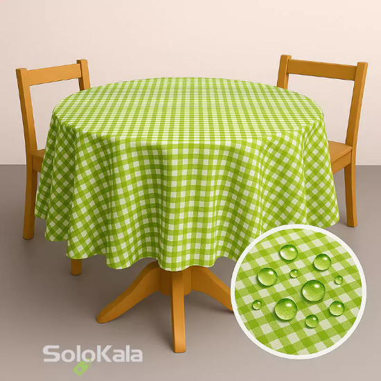 رومیزی آشپزخانه اوزکندیم سایز گرد مدل oz13605 - طراحی هوش مصنوعی