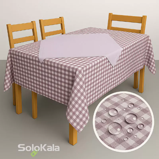 رومیزی آشپزخانه 2 تکه اوزکندیم سایز مستطیل مدل oz12603 - طراحی هوش مصنوعی