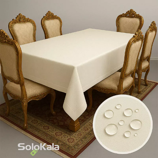 رومیزی پذیرایی وسط طرحدار 8 نفره اوزکندیم مدل oz24101 - طراحی هوش مصنوعی