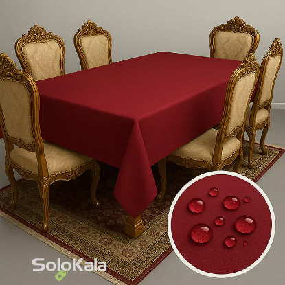 رومیزی پذیرایی حاشیه طرحدار 8 نفره اوزکندیم مدل oz24201 - طراحی هوش مصنوعی