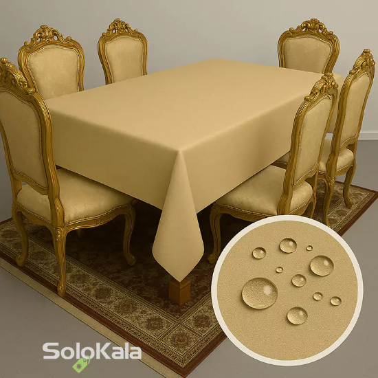 رومیزی پذیرایی حاشیه طرحدار 10 نفره اوزکندیم مدل oz25201 - طراحی هوش مصنوعی