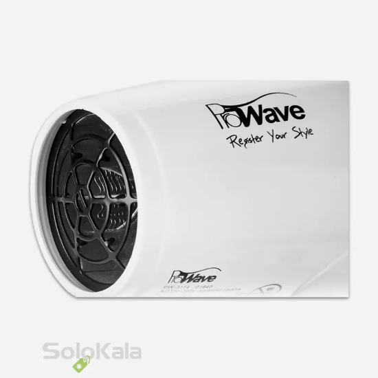 سشوار مسافرتی 1600 وات پروویو مدل PW-3114 - نمای نزدیک پشت محصول