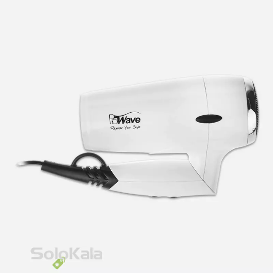 سشوار مسافرتی 1600 وات پروویو مدل PW-3114 - نمای تا شده محصول