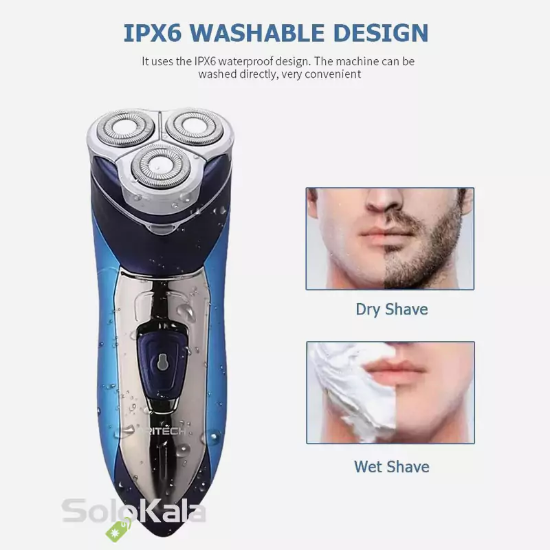 ریش تراش ضد آب سورکر مدل KS-8811 - تصویر بعد از اصلاح