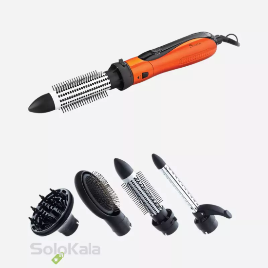 سشوار و حالت دهنده 4 در 1 سورکر مدل HB-812 - اقلام همراه