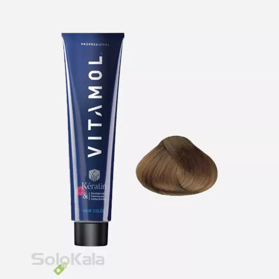 رنگ مو طبیعی بلوند تیره شماره 6 ویتامول