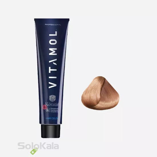 رنگ مو حرفه ای کاراملی شماره 454.11 ویتامول