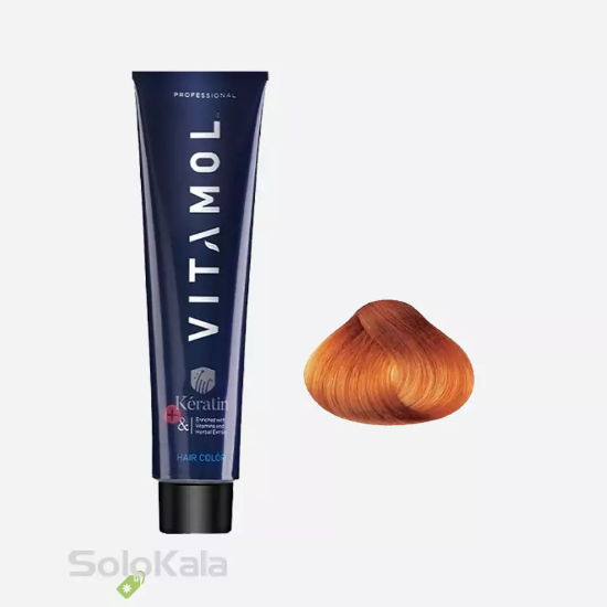 رنگ مو حرفه ای شکر قهوه ای شماره 458.11 ویتامول