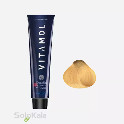 رنگ مو سری طلایی بلوند خیلی روشن شماره 9.5 ویتامول