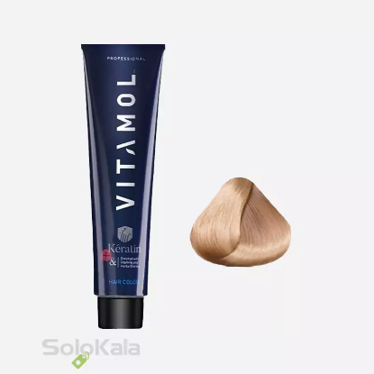 رنگ مو بلوند نسکافه ای خیلی روشن شماره 9.7 ویتامول