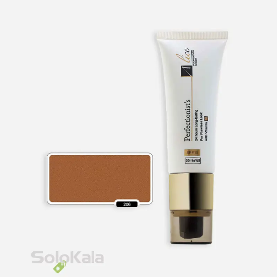 کرم پودر تیوپی آلیس شماره 206