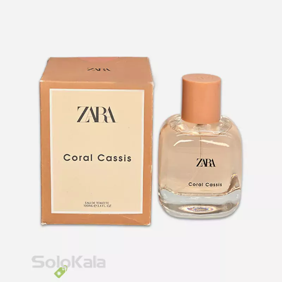 ادکلن زنانه زارا مدل Coral Cassis حجم 100 میل