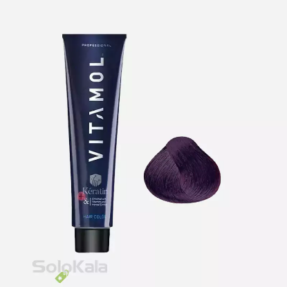 رنگ مو شرابی متوسط شماره 5.20 ویتامول