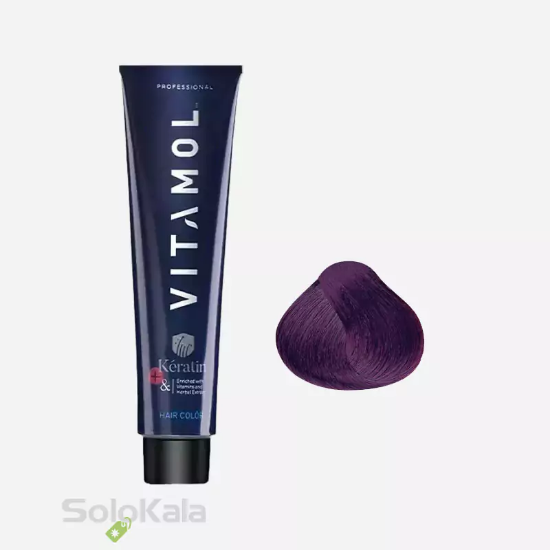 رنگ مو شرابی روشن شماره 6.20 ویتامول