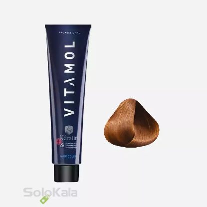 رنگ مو عسلی متوسط شماره 7.54 ویتامول