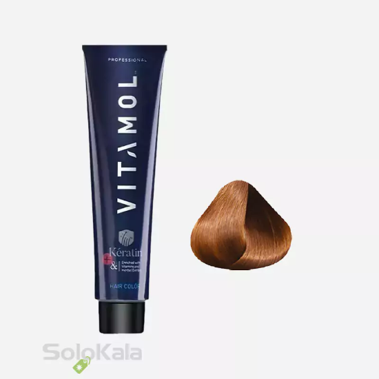 رنگ مو عسلی متوسط شماره 7.54 ویتامول