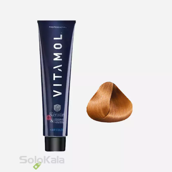 رنگ مو عسلی روشن شماره 8.54 ویتامول