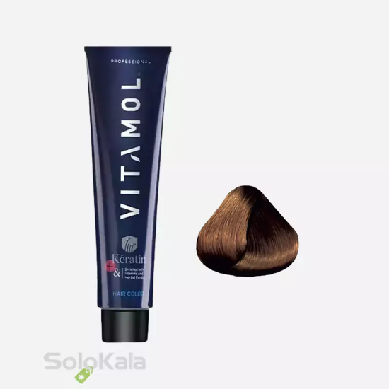 رنگ مو قهوه ای نسکافه ای روشن شماره 5.7 ویتامول