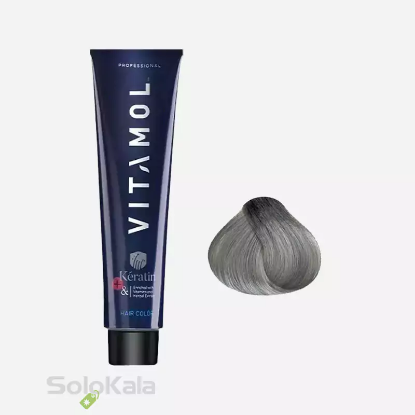 رنگ مو بلوند خاکستری تیره شماره 6.2 ویتامول