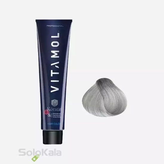 رنگ مو بلوند خاکستری روشن شماره 8.2 ویتامول