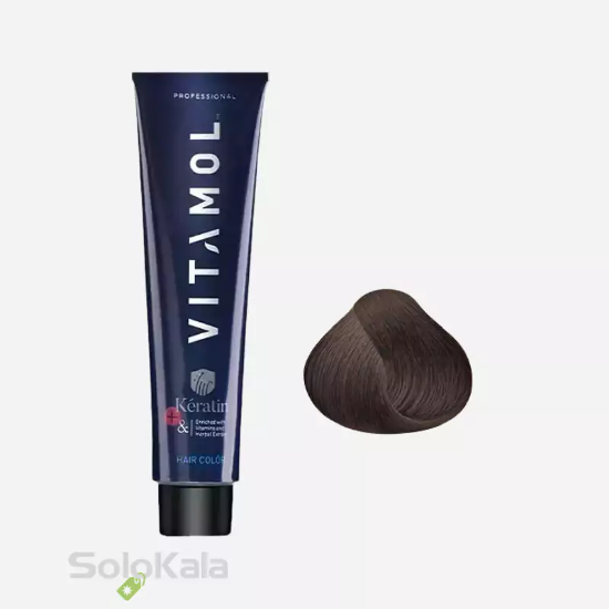رنگ مو بلوند شکلاتی طلائی تیره شماره 6.85 ویتامول