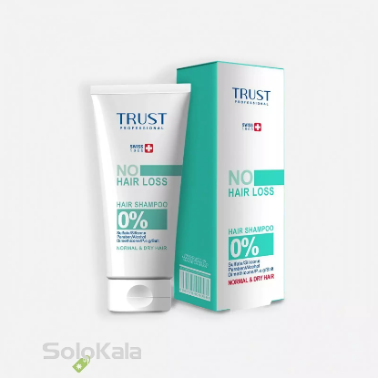 شامپو تخصصی ضد ریزش تراست مناسب موهای خشک و نرمال