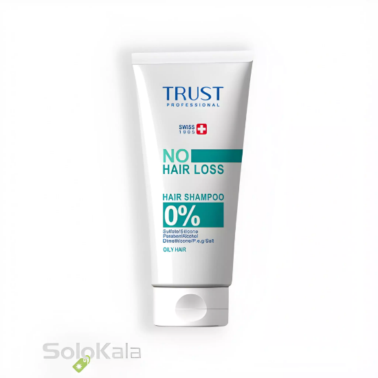 شامپو تخصصی ضد ریزش تراست مناسب موهای چرب-نمای جلو محصول