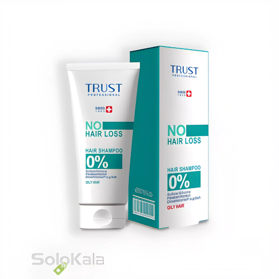 شامپو تخصصی ضد ریزش تراست مناسب موهای چرب-نمای جلو محصول