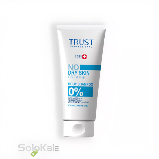 شامپو بدن تخصصی کرم پلاس تراست مناسب پوست خشک و حساس-نمای جلو محصول