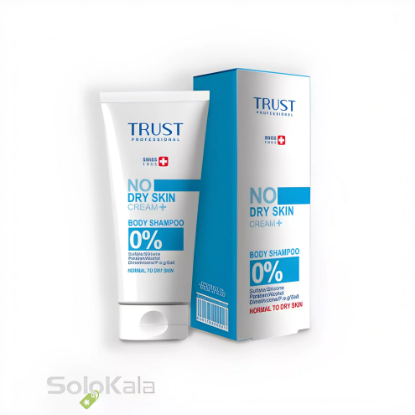 شامپو بدن تخصصی کرم پلاس تراست مناسب پوست خشک و حساس