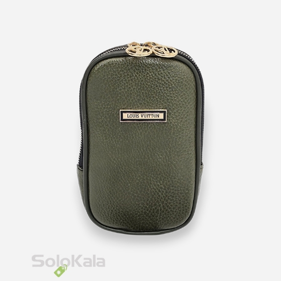 کیف موبایل فلوتر طرح Louis vuitton سبز
