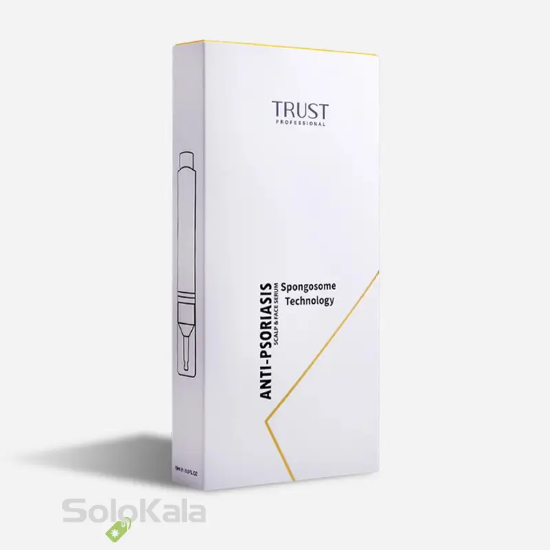سرم آنتی پسوریازیس تراست روی جعبه