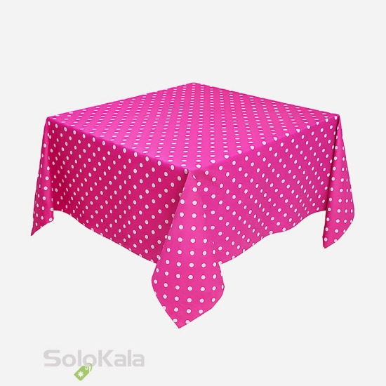 رومیزی آشپزخانه اوزکندیم سایز مستطیل مدل oz12501 صورتی