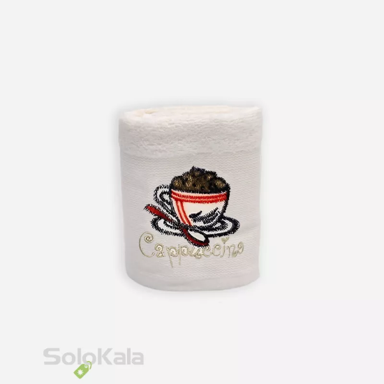 پک سه تایی حوله بامبو گل برجسته تاچ مدل کاپ