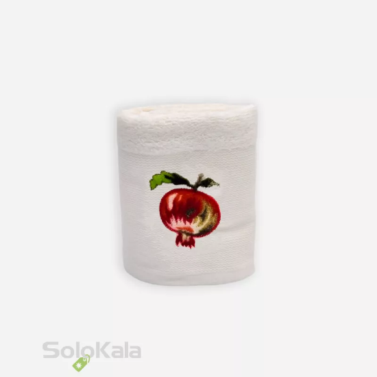 پک سه تایی حوله بامبو گل برجسته تاچ مدل میوه