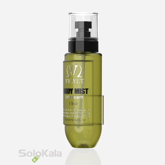 بادی میست مردانه ولوت مدل Elixir حجم 250 میل