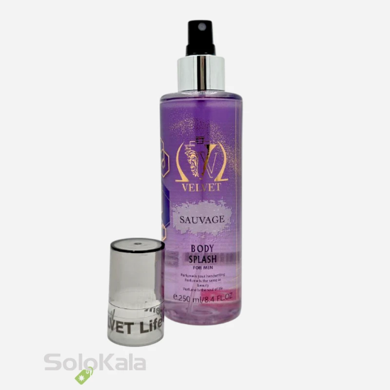 بادی اسپلش مردانه ولوت مدل SAUVAGE حجم 250 میل