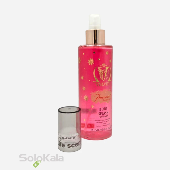 بادی اسپلش زنانه ولوت مدل Baccarat Rouge حجم 250 میل