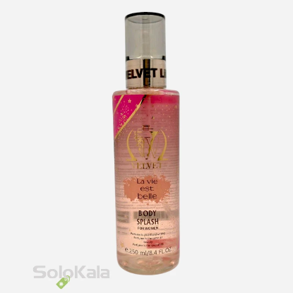 بادی اسپلش زنانه ولوت مدل La Vie Est Belle حجم 250 میل