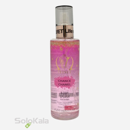 بادی اسپلش زنانه ولوت مدل CHANCE CHANEL حجم 250 میل