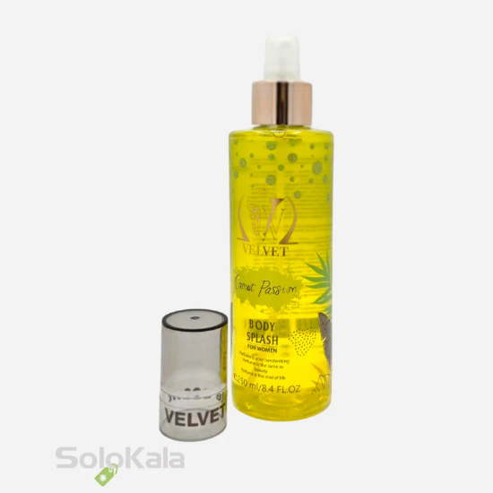 بادی اسپلش زنانه ولوت مدل Coconut Passion حجم 250 میل